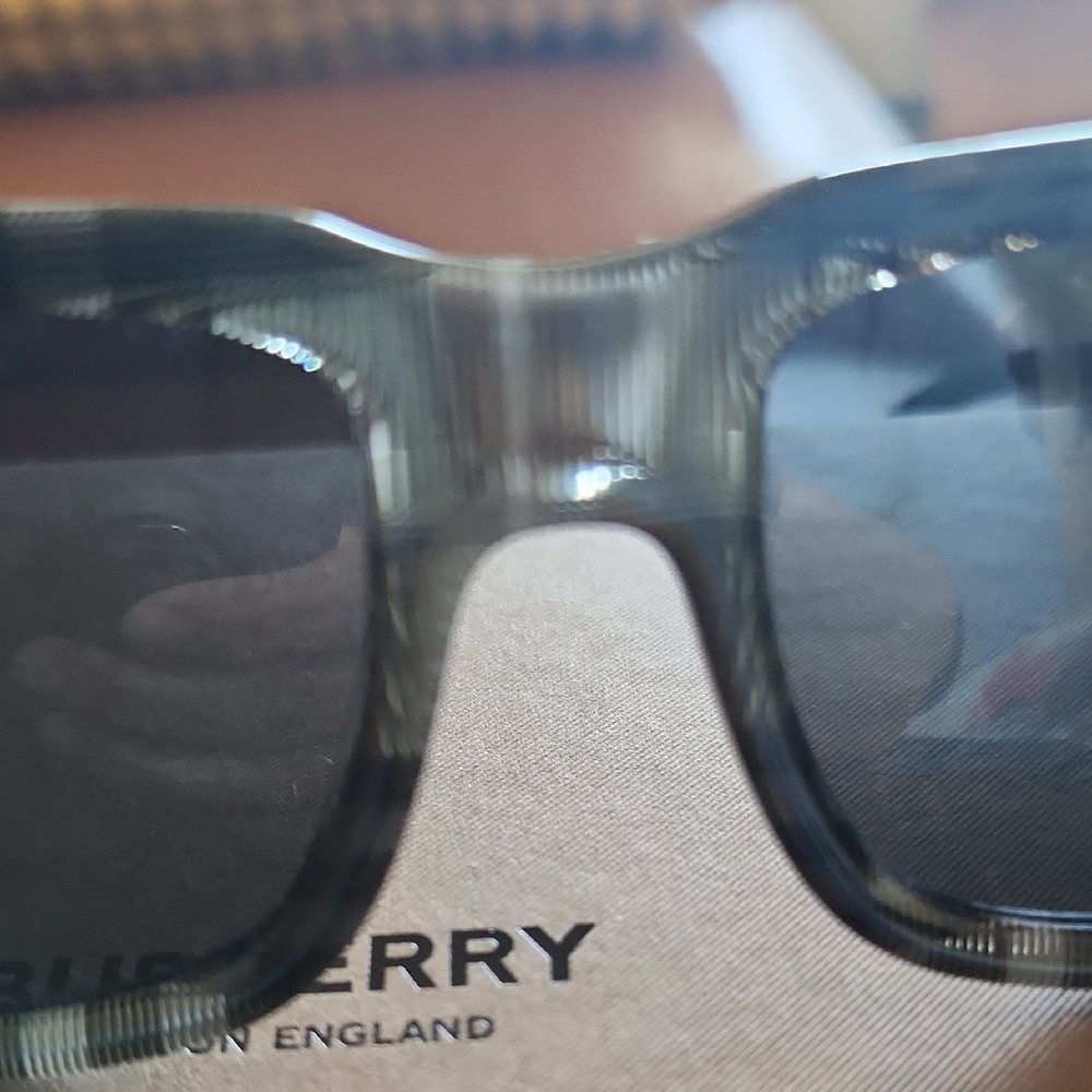 Burberry Black/Gray Sunglasses with Case - Picture 5 of 5